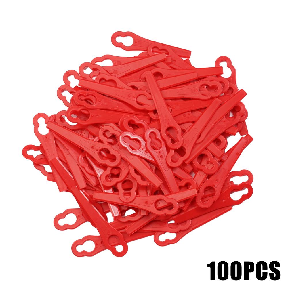 Gardening Tools Grass Cutter - 100 szt. Plastikowych Ostrzy do Elektrycznego
