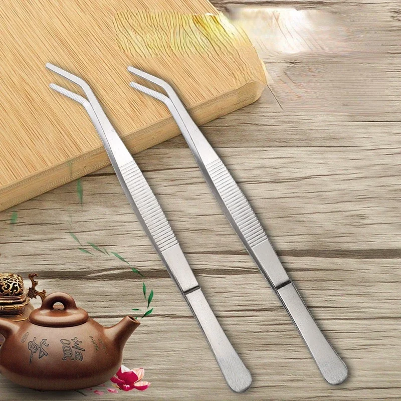 Gardening Tools Long - Ze stali nierdzewnej zagęścić pincety żywności