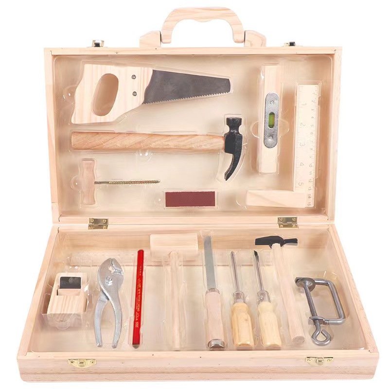 Gardening Tools For 10 Year Olds - Dzieci prawdziwe życie drewniane pudełko stolarskie