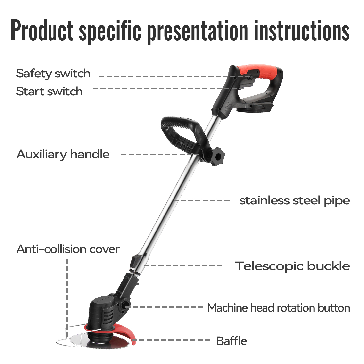 Akumulatorowa kosiarka do traw – Gardening Tools Cutter recenzja i cena