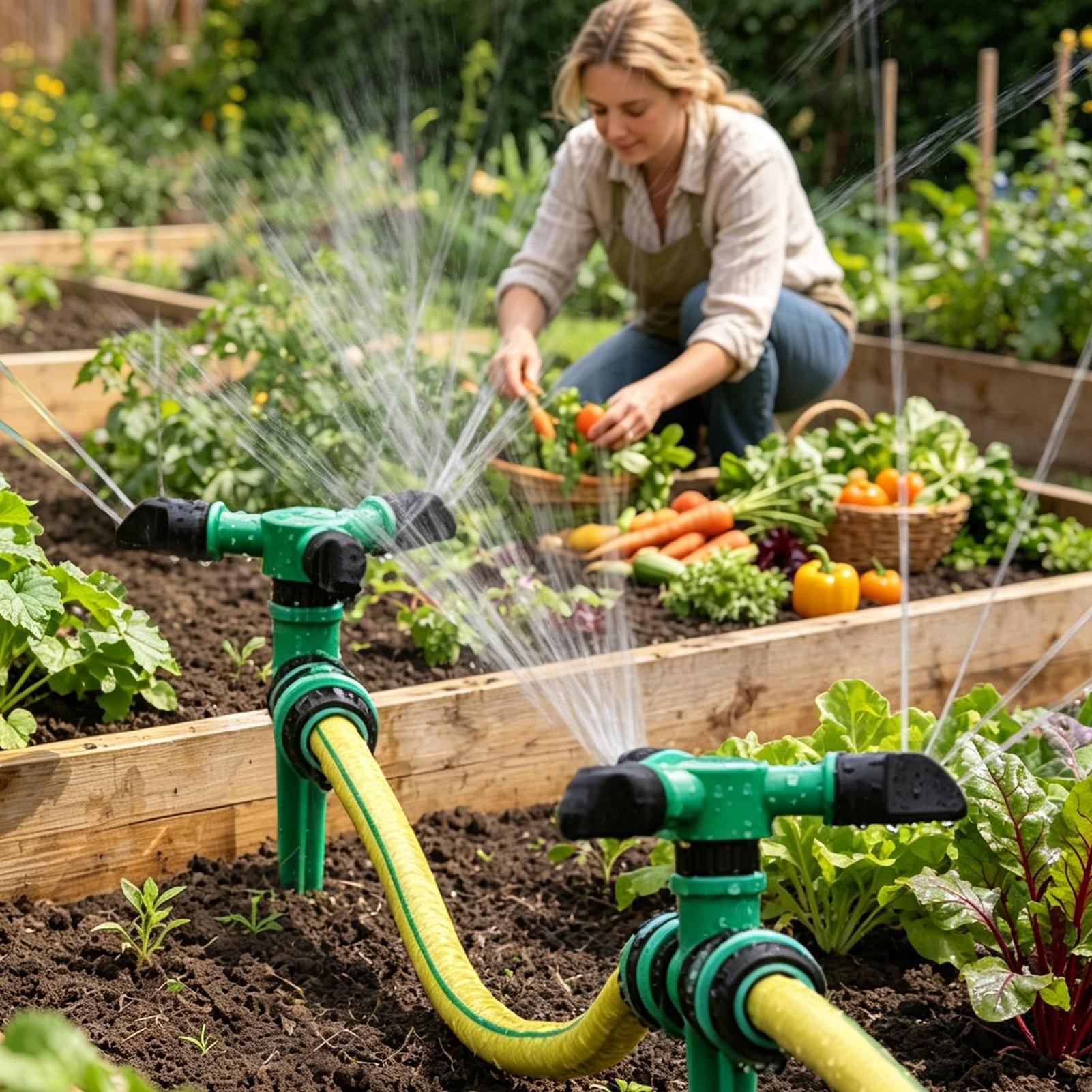 Automatyczny obrotowy zraszacz – Gardening Yard Tools recenzja i cena