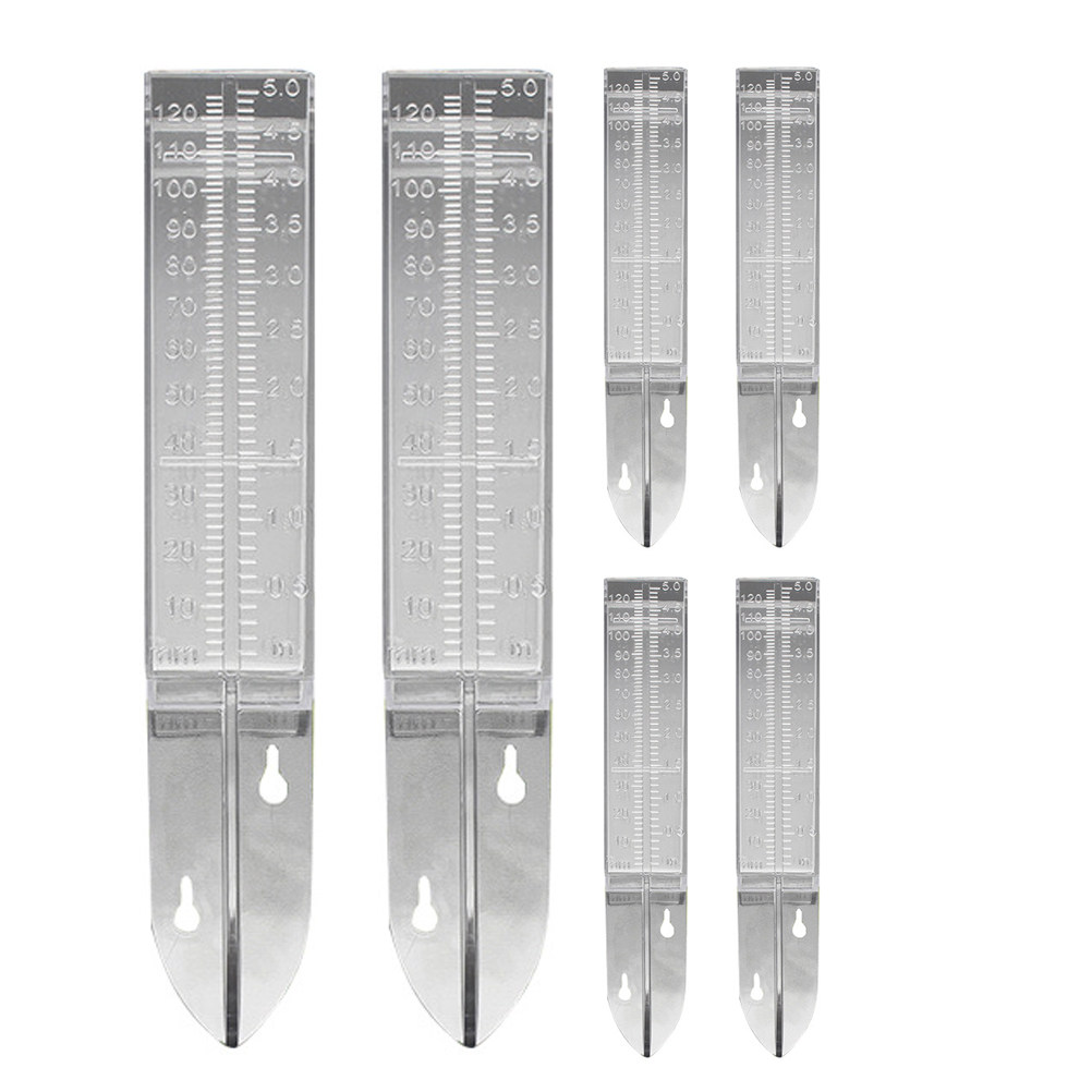 6 szt. Plastikowy deszczomierz – Gardening Yard Tools recenzja i cena