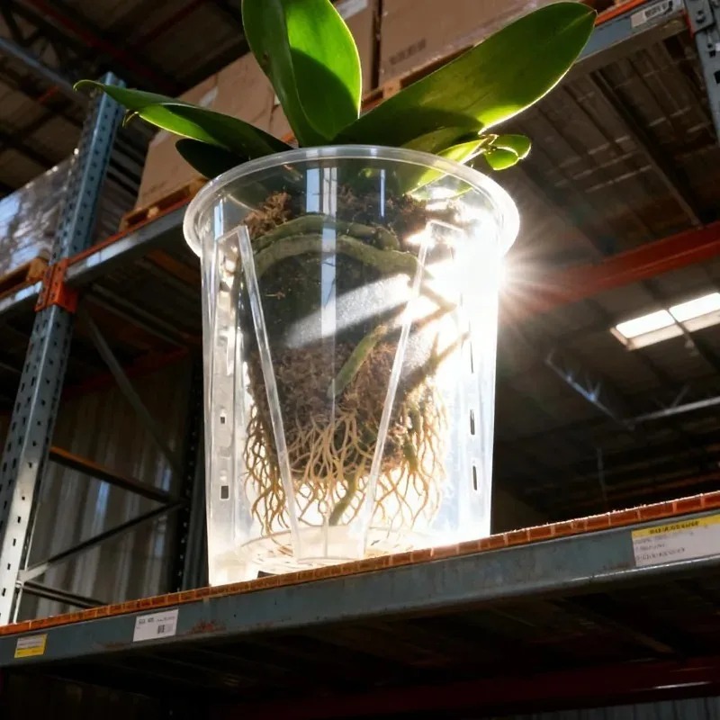 Donica do kwiatów z przezroczy – Orchid Potting Mix recenzja i cena