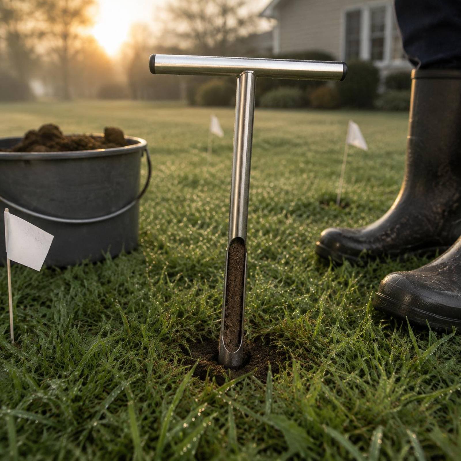 Próbnik do gleby ze stali nier – Gardening Tools Long recenzja i cena