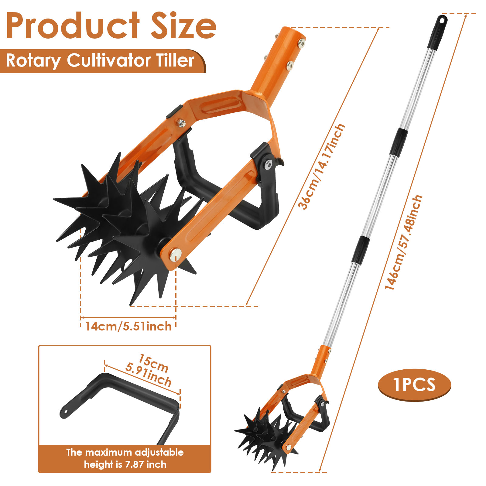 Nowy kultywator 2 w 1 z uchwyt – Gardening Tools Long recenzja i cena