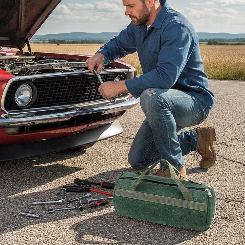 Torba na narzędzia z płótna o  – Gardening Tools Repair Shop recenzja i cena