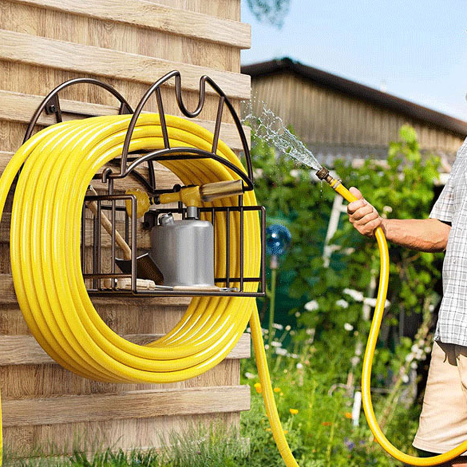 Uchwyt ścienny na wąż ogrodowy – Gardening Yard Tools recenzja i cena